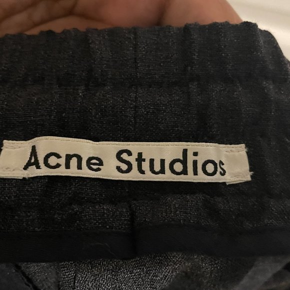 Acne Studios Men's Ryder Wool Trousers / US 30 / EU 46 - Picture 13 of 13